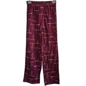 NBA Cleveland Cavaliers Pajama Pants Wine All Over Print Logo Youth Medium 10/12